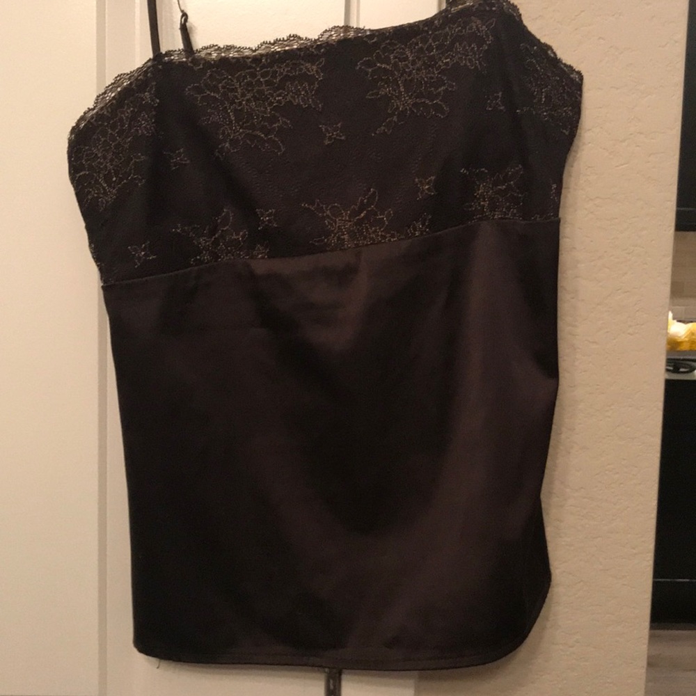 NY&Co brown with gold tank
